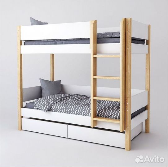 Кровать детская двухярусная новая