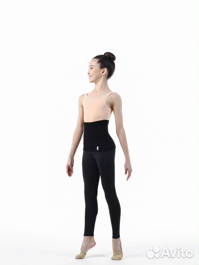 Пояс разогревочный solo PS4-980 черный (30-36)