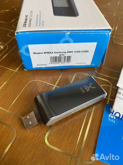 Модем 4G USB samsung SWC-U200 yota wimax