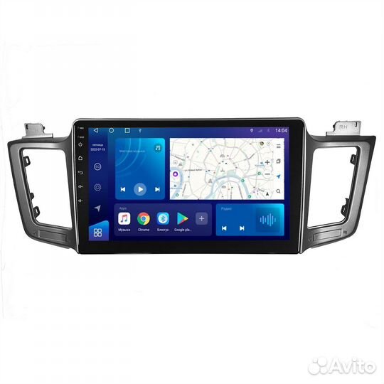 Магнитола Toyota Rav4 2012-2018 4/64 Android