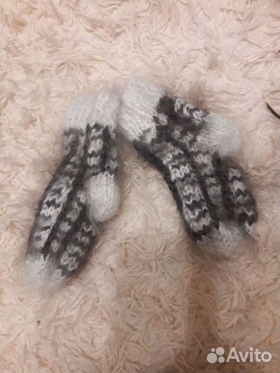 Пуховые козьи платки