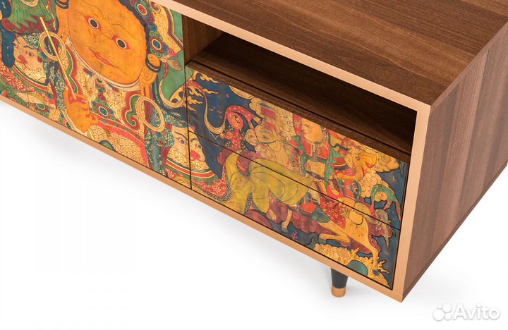 Тв-тумба T7 - Орех - God