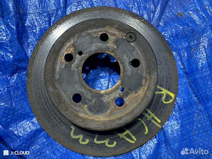 Тормозной диск на toyota vanguard ACA33 2azfe