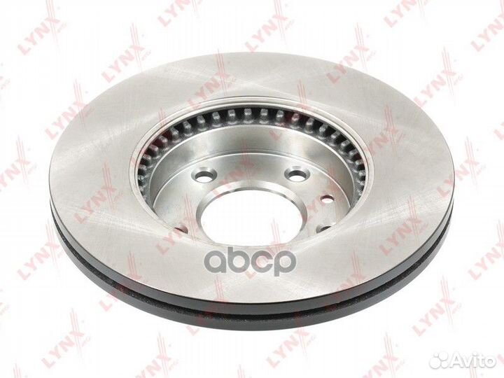 Диск тормозной (283x25) перед BN1072 lynxauto