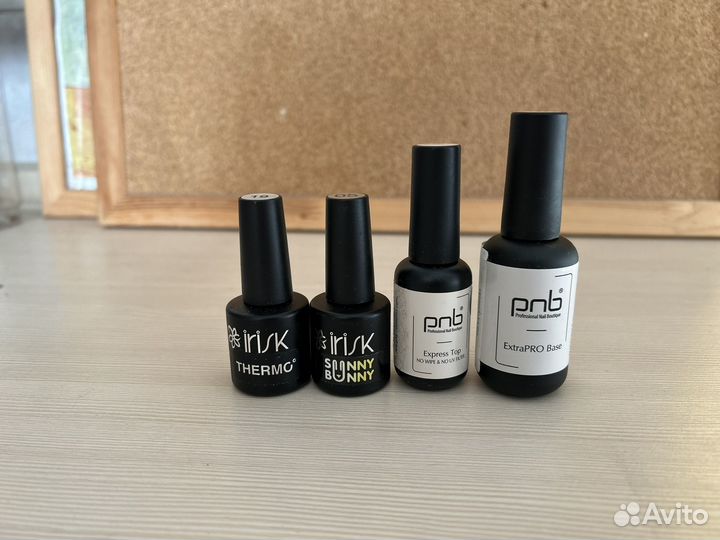 База, топ, 2 гель-лака, которые меняют цвет