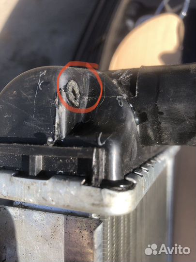 Радиатор на ауди 100