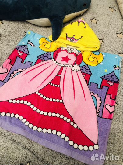 Детское полотенце с капюшоном