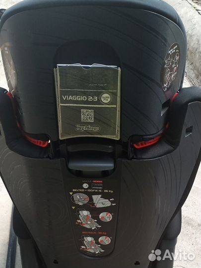 Автокресло peg perego viaggio 2 3