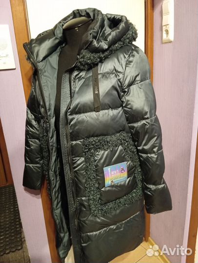 Пуховик зимний женский 48 50 новый