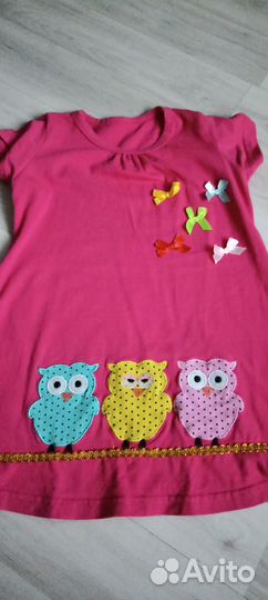Детские вещи пакетом для девочек 92-104
