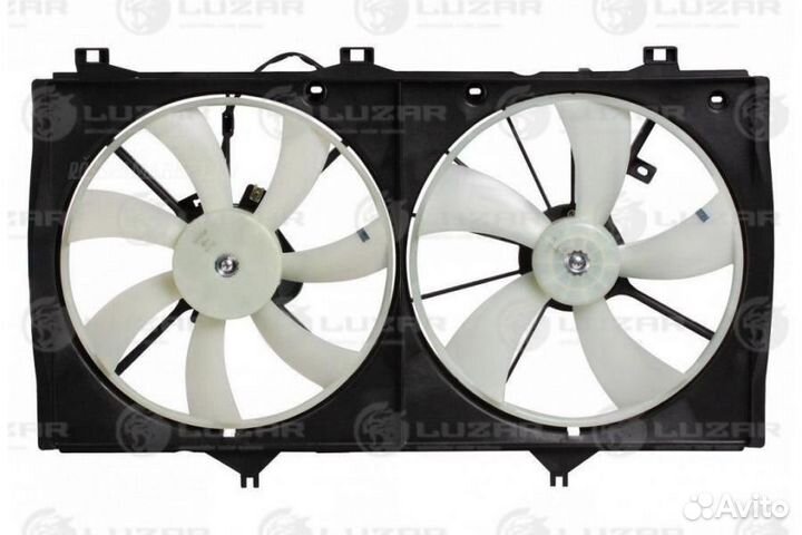 Luzar LFK 1918 Э/вентиляторы охл. с кожухом (2 вен