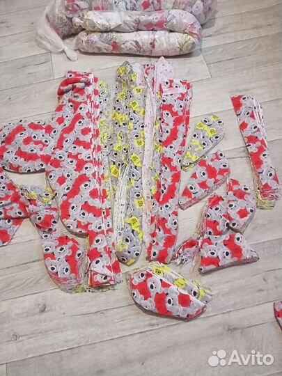 Лоскуты ткани мешком