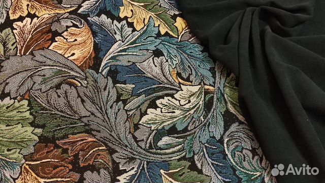 Ткань Гобелен "Сплетение" по У. моррису купить в Москве с доставкой ...