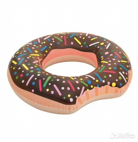 Надувной круг пончик