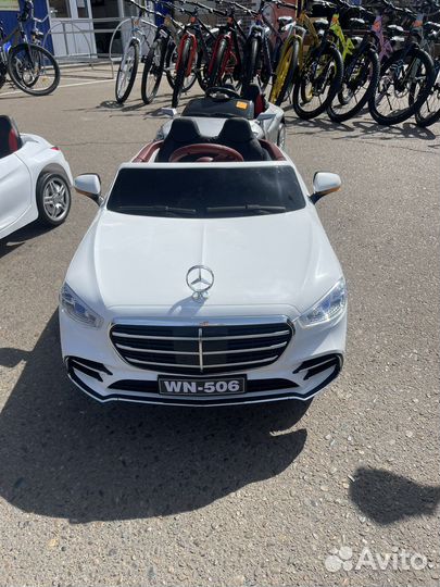 Электромобиль детский майбах новый