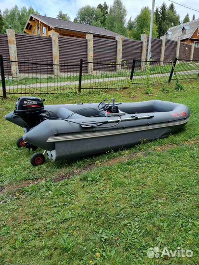 Лодка-катамаран Братан 460м и Suzuki DF20ARS