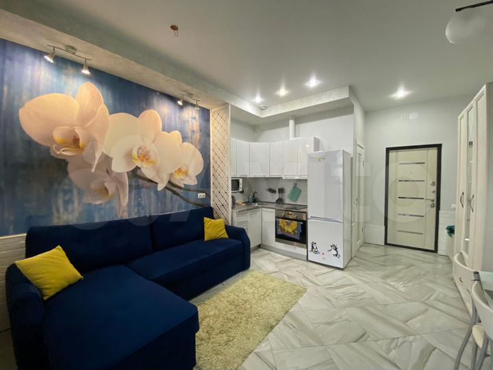 1-к. апартаменты, 34 м², 1/4 эт.