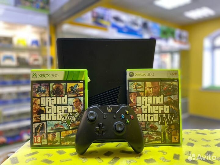 Xbox 360 250gb (прошитая)