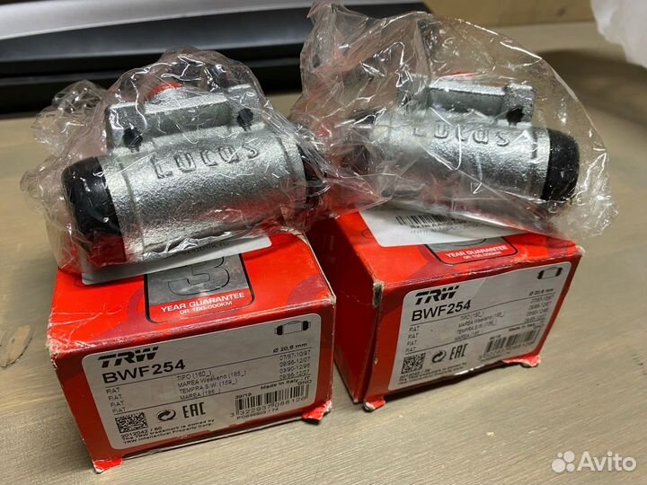 Тормозные цилиндры TRW BWF254