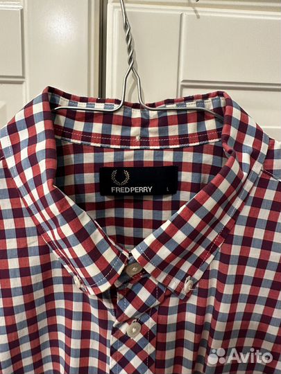 Рубашка Fred Perry клетка размер L
