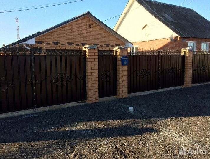 Кованные ворота от изготовителя