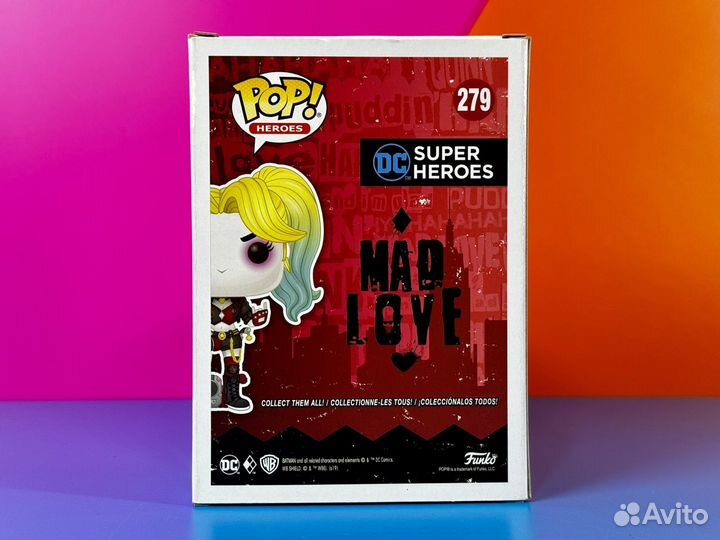 Funko Pop Heroes 279 Harley Quinn (Boombox)