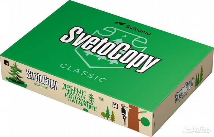 Бумага SvetoCopy A4 Classic 80 г/м², 500 л. белая