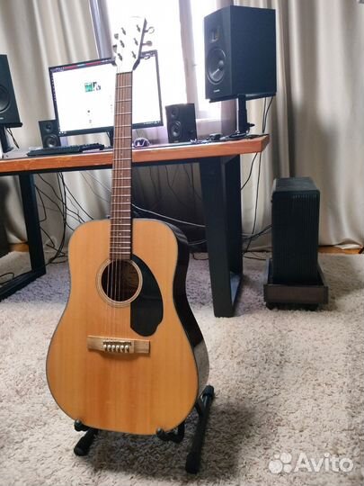 Акустическая гитара fender CD-60 Natural