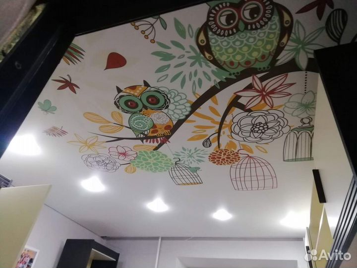 Натяжные потолки