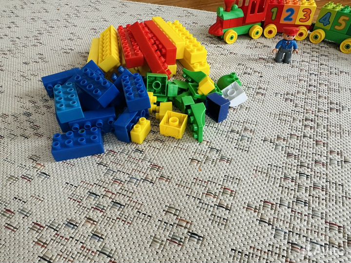 Lego дупло паровозик