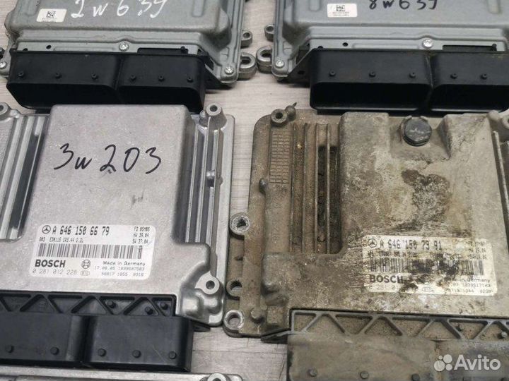 Блок управления двигателем Mercedes E W211