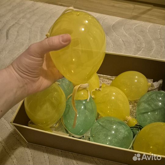 Декоративные шары из стекла