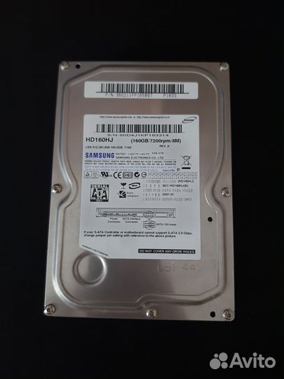 Жесткий диск Samsung 160 GB