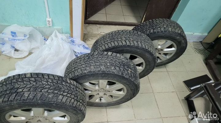 Колеса в сборе r17 зимние