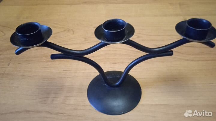 Подсвечник СССР металлический