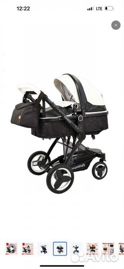 Детские коляски 3в1
