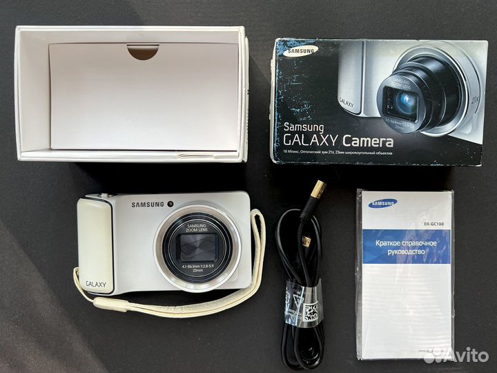 Камера Samsung galaxy EK-GS100 белая