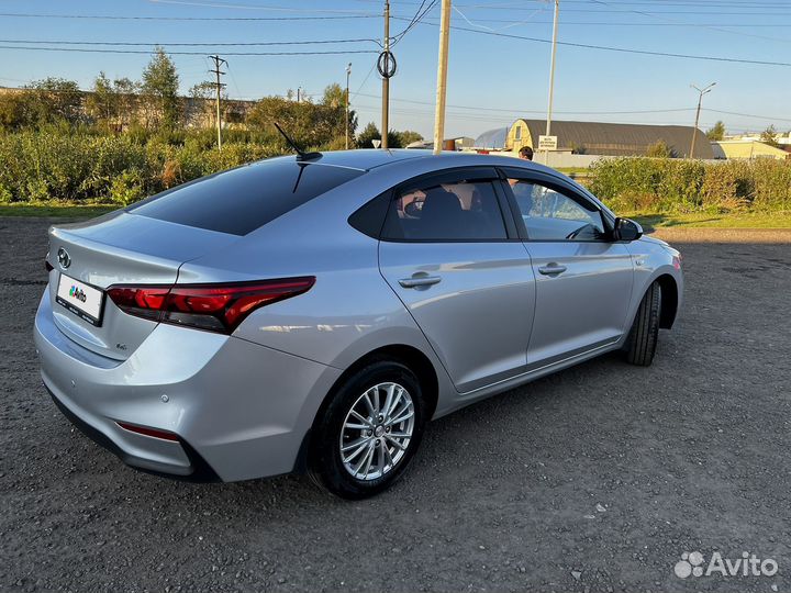 Hyundai Solaris 1.6 AT, 2018, 52 225 км