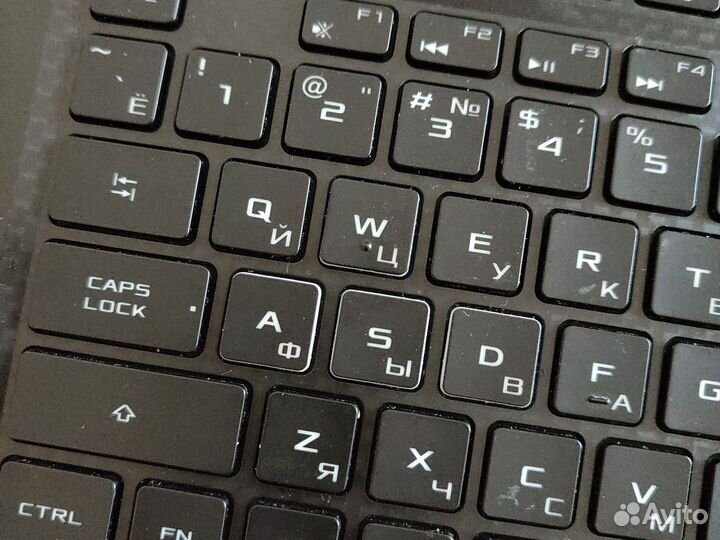 Кнопки клавиатур ноутбуков