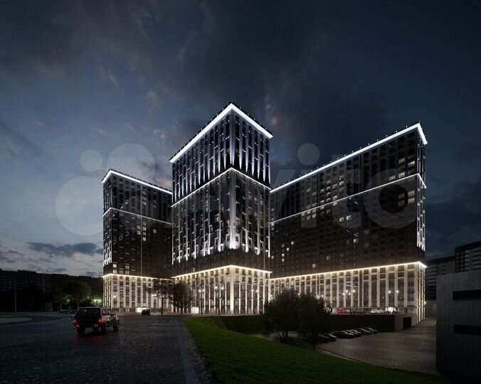 1-к. квартира, 37,8 м², 19/25 эт.