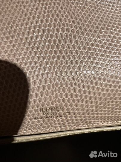 Hermes kelly pochette lizard ящерица