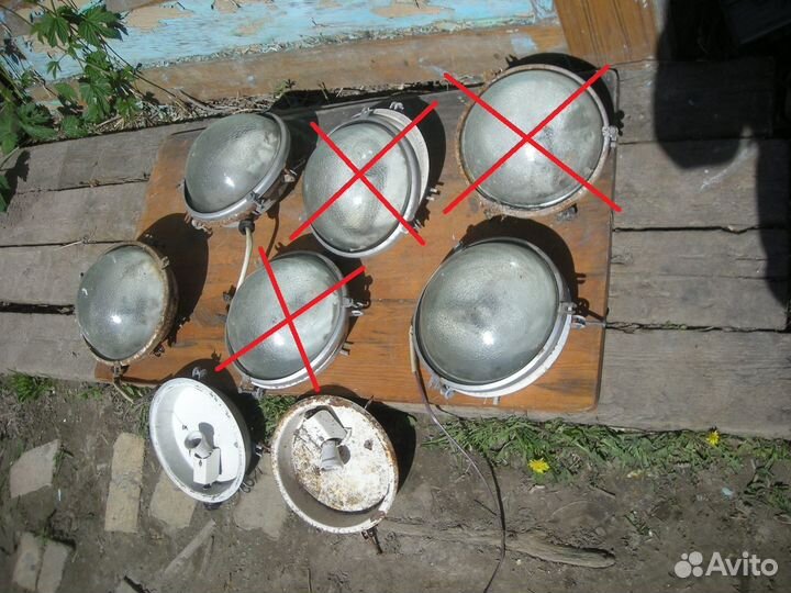 Светильник потолочный СССР нпп03-100 самовывоз