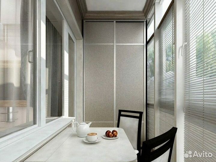 Шкаф на балкон напрямую с фабрики