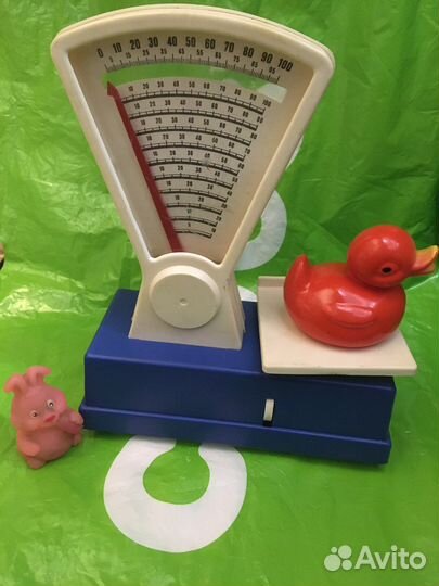 Игрушки СССР весы кукольные