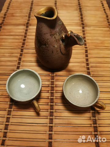 Набор для сакэ или чая Японская керамика