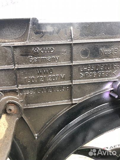 Вентилятор охлаждения радиатора Skoda Octavia