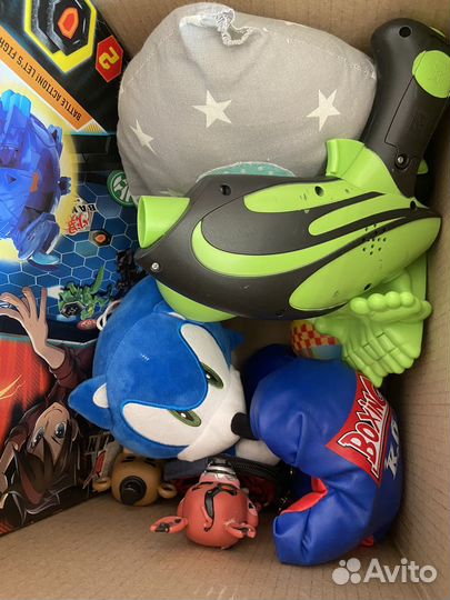 Игрушки пакетом для мальчиков