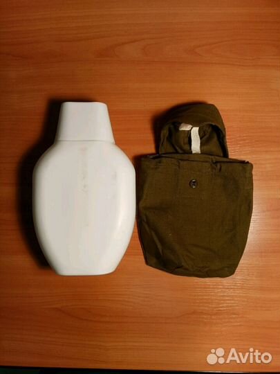 Фляжки пэ-1.5 афганские новые с чехлом 1970-х годо