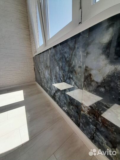 Отделка и остекление балконов и лоджий