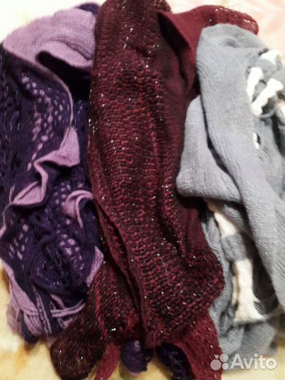 Шарфы и шапки женские